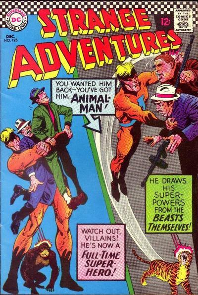 Strange Adventures #195 cover