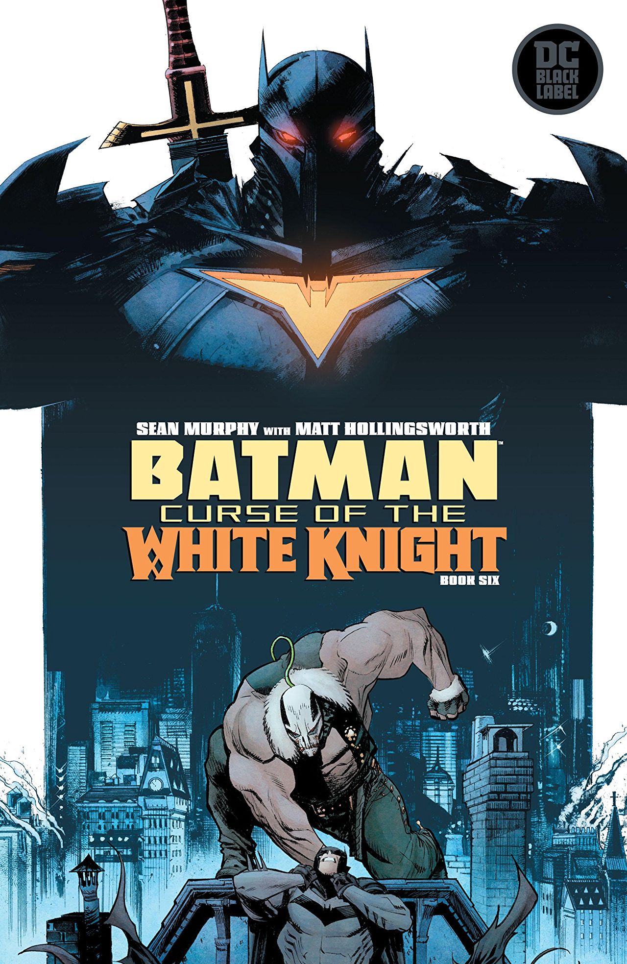 Batman: Curse of the White Knight #6 cover