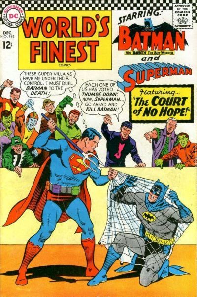 World's Finest Comics #163 cover