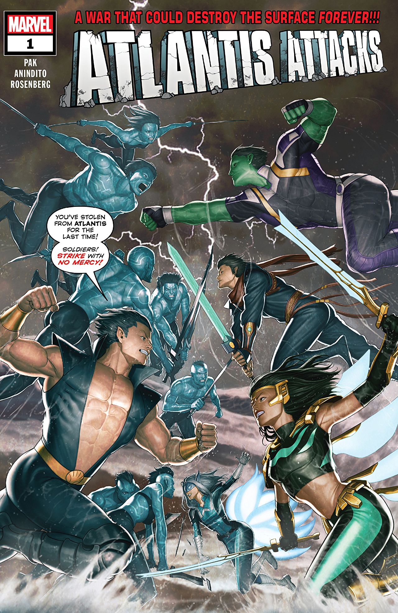 Atlantis Attacks #1 cover