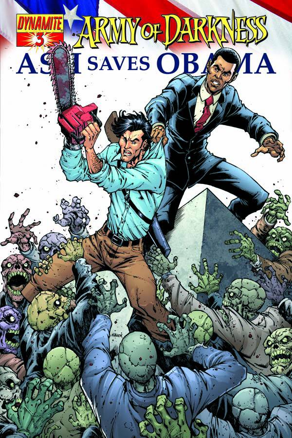 Army of Darkness: Ash Saves Obama #3 cover