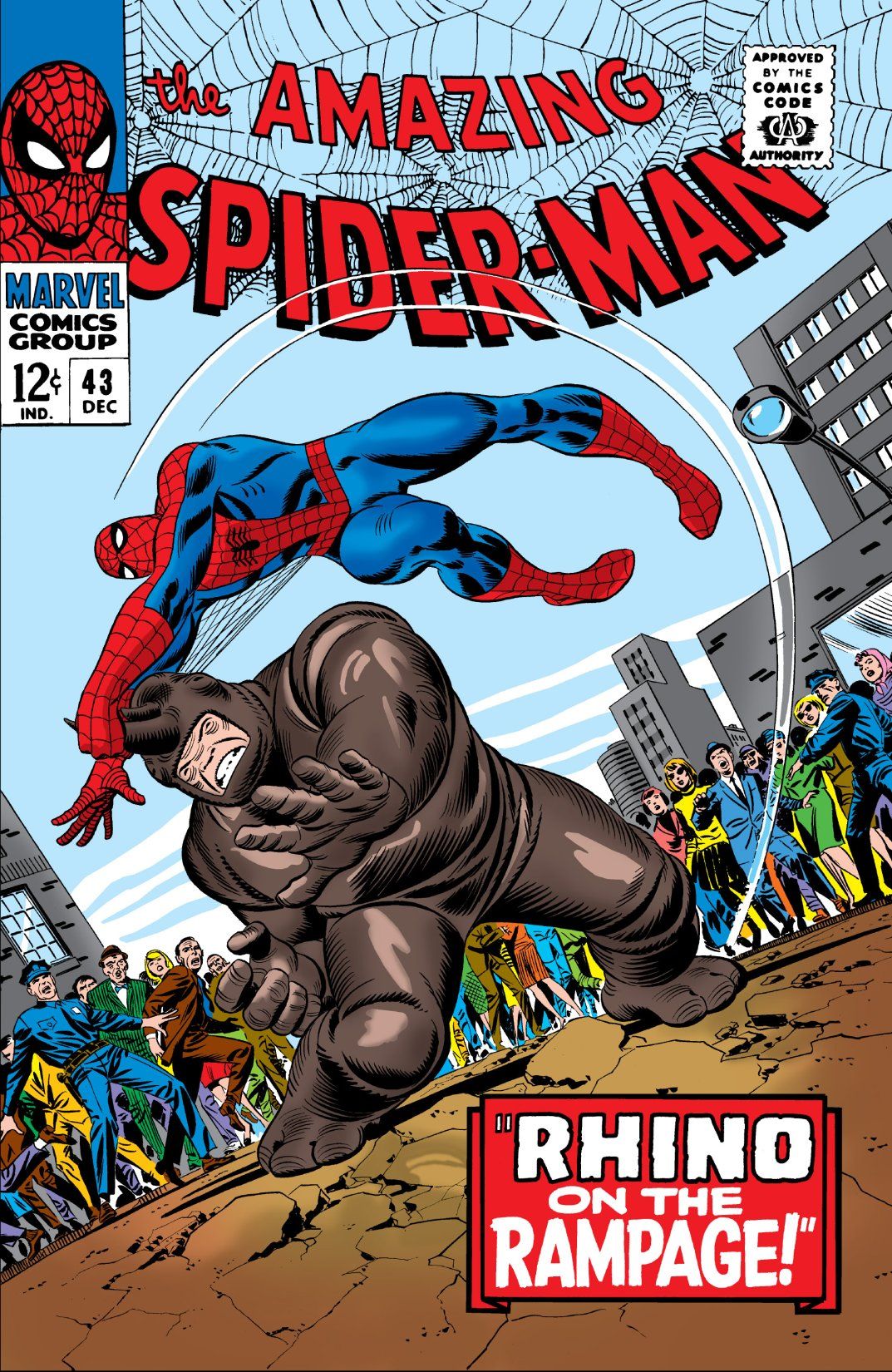 The Amazing Spider-Man #43 cover