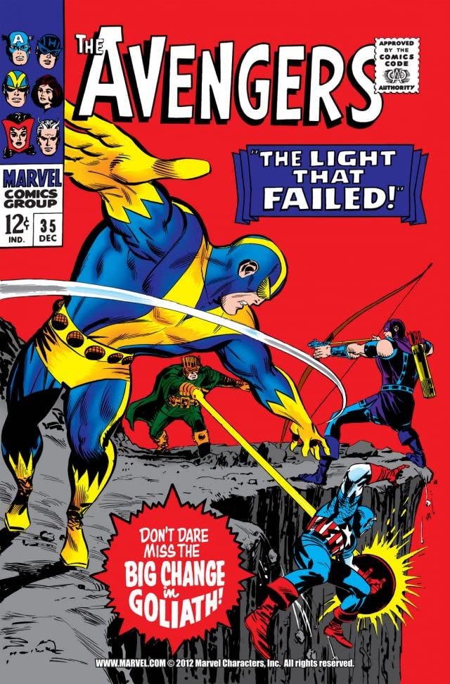 The Avengers #35 cover