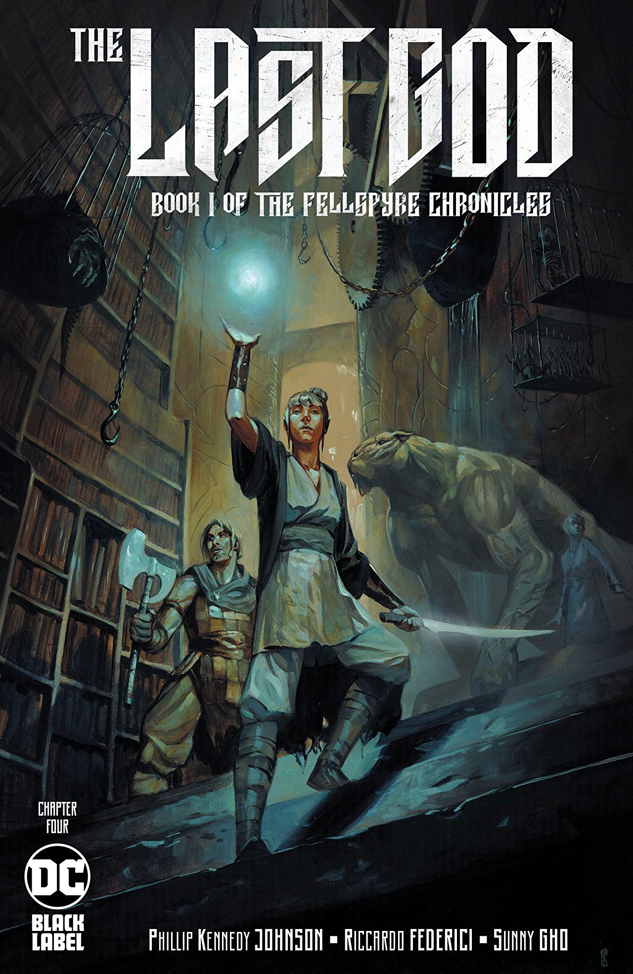 The Last God #4 cover