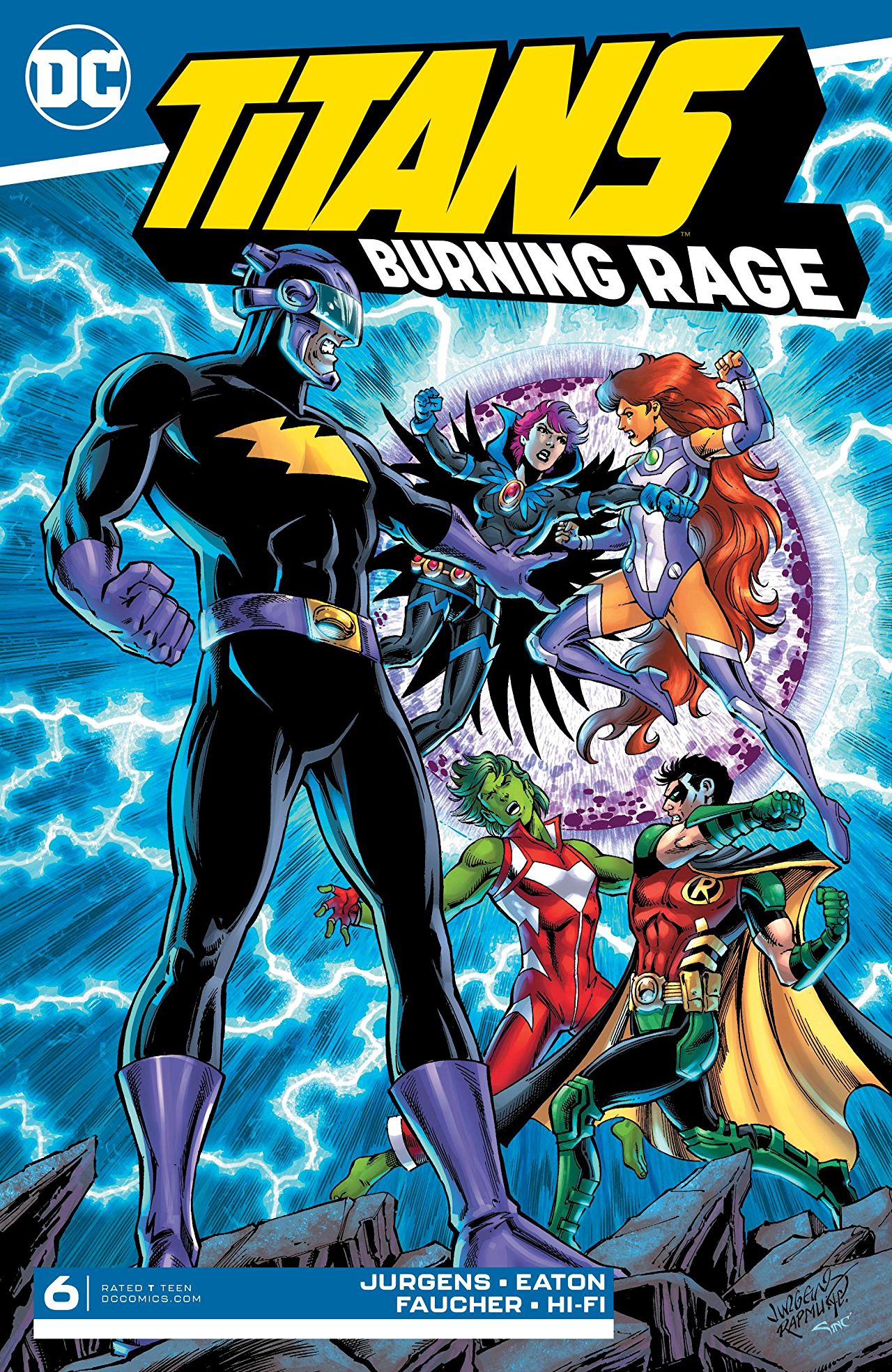 Titans: Burning Rage #6