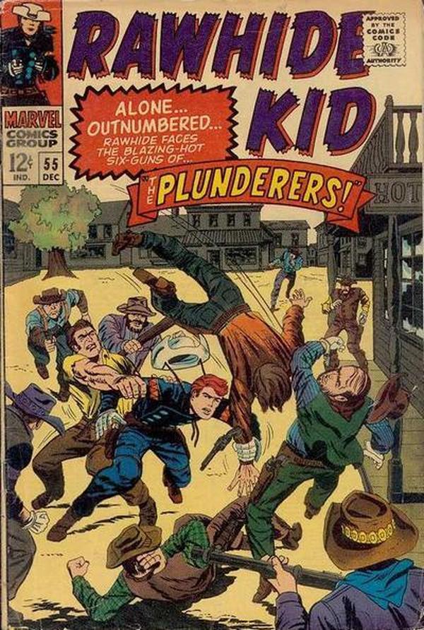 The Rawhide Kid #55 cover