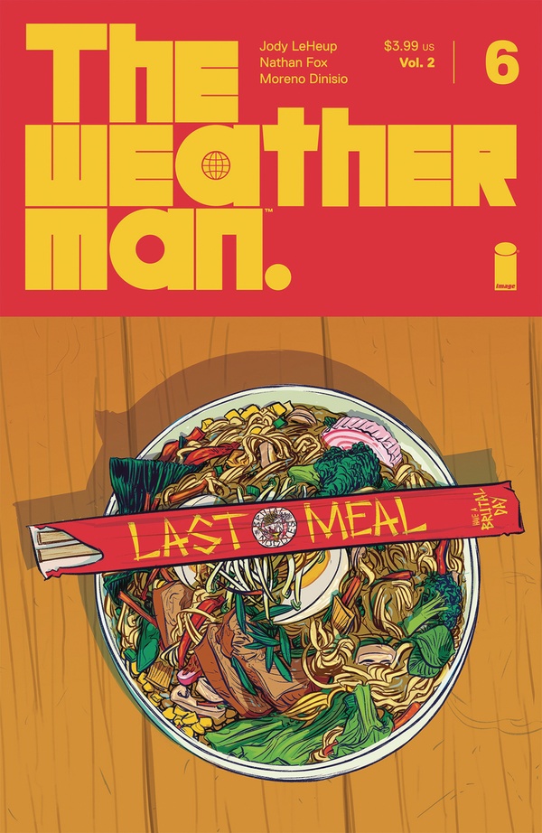 The Weatherman #6 cover