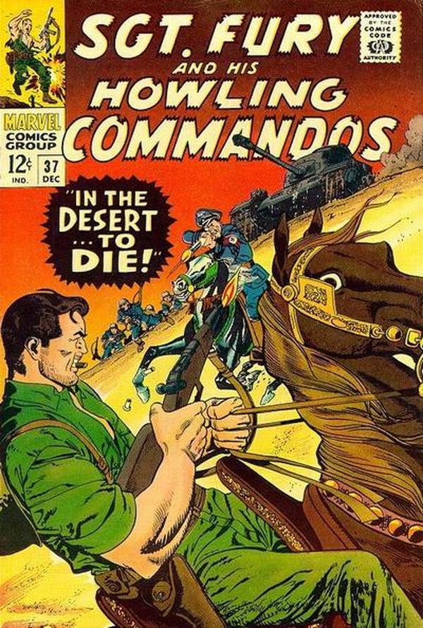 Sgt. Fury #37 cover