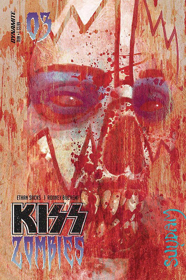 KISS: Zombies #3 cover