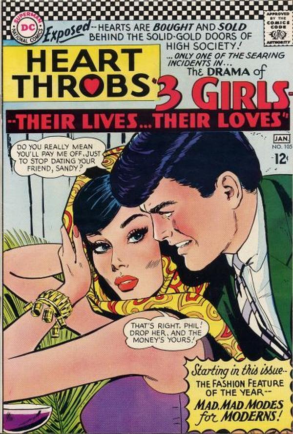 Heart Throbs #105 cover