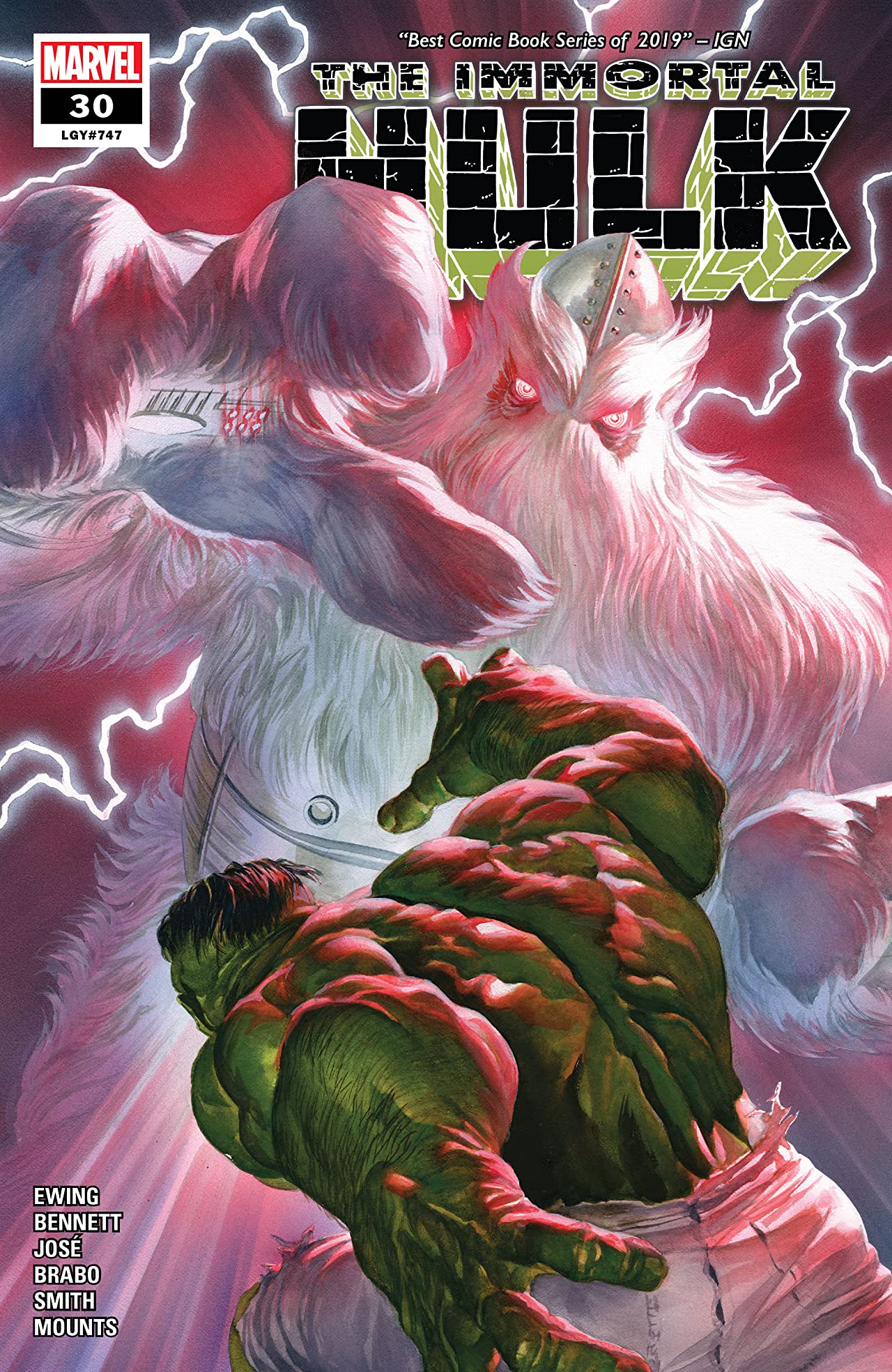 Immortal Hulk #30 cover