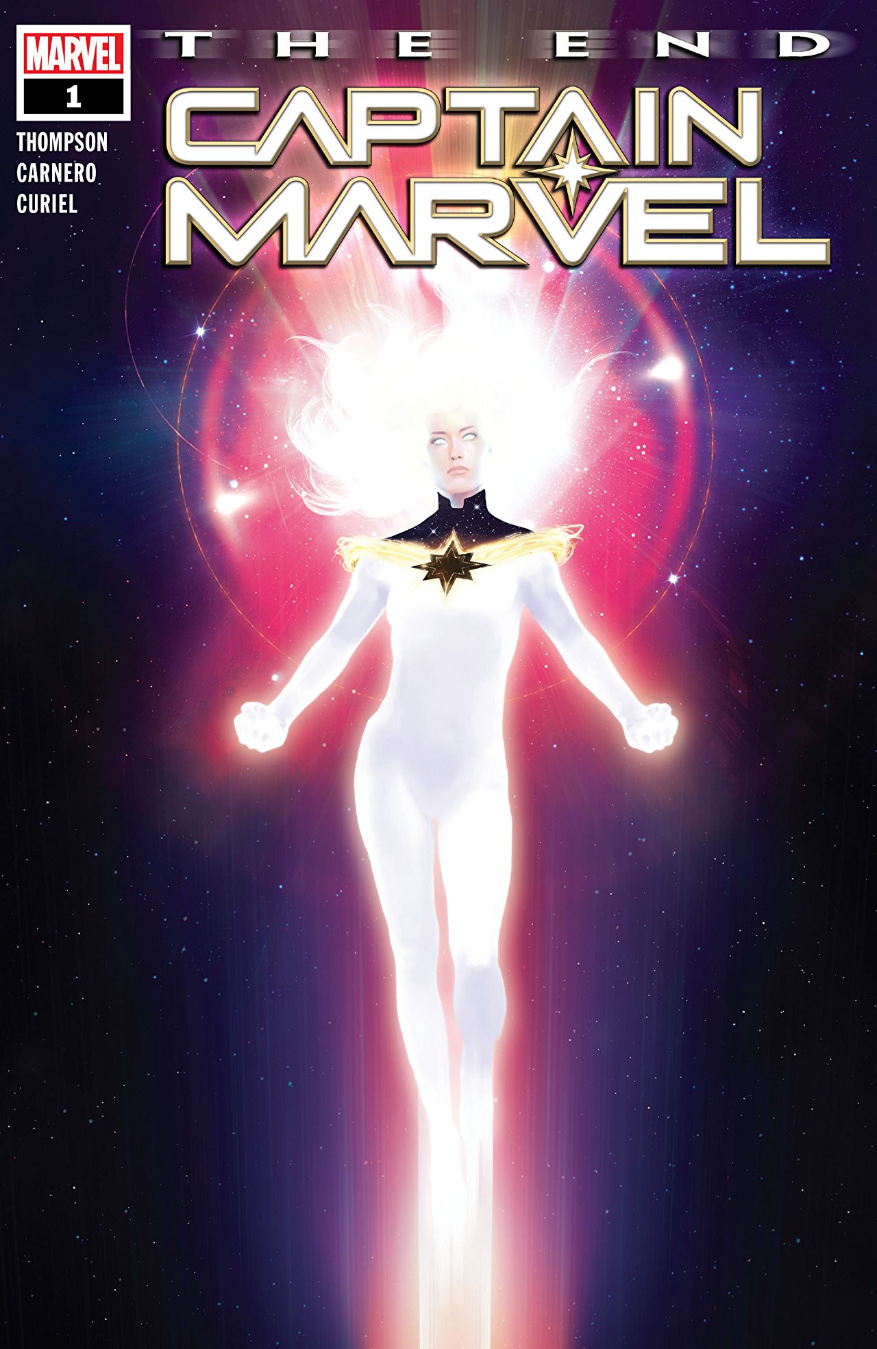 Captain Marvel: The End #1 cover