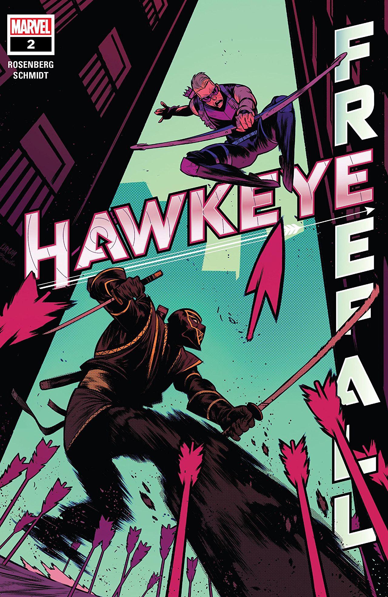 Hawkeye: Freefall #2 cover