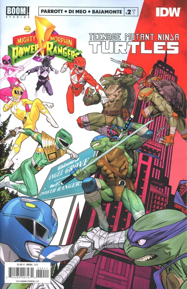 Mighty Morphin Power Rangers / Teenage Mutant Ninja Turtles #2