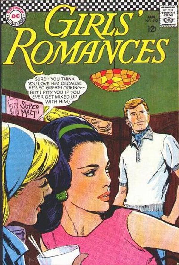 Girls' Romances #122 cover