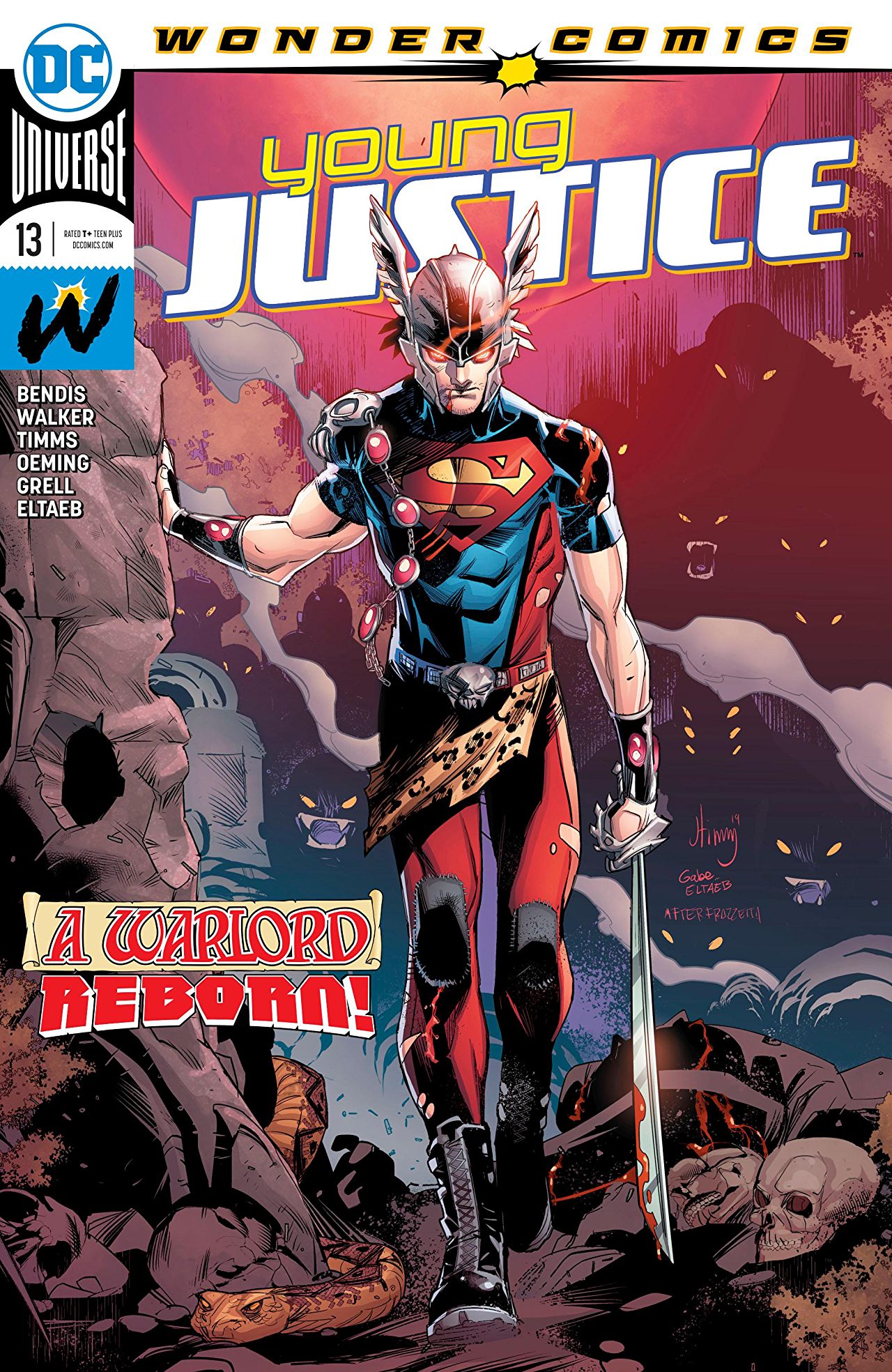 Young Justice #13 cover