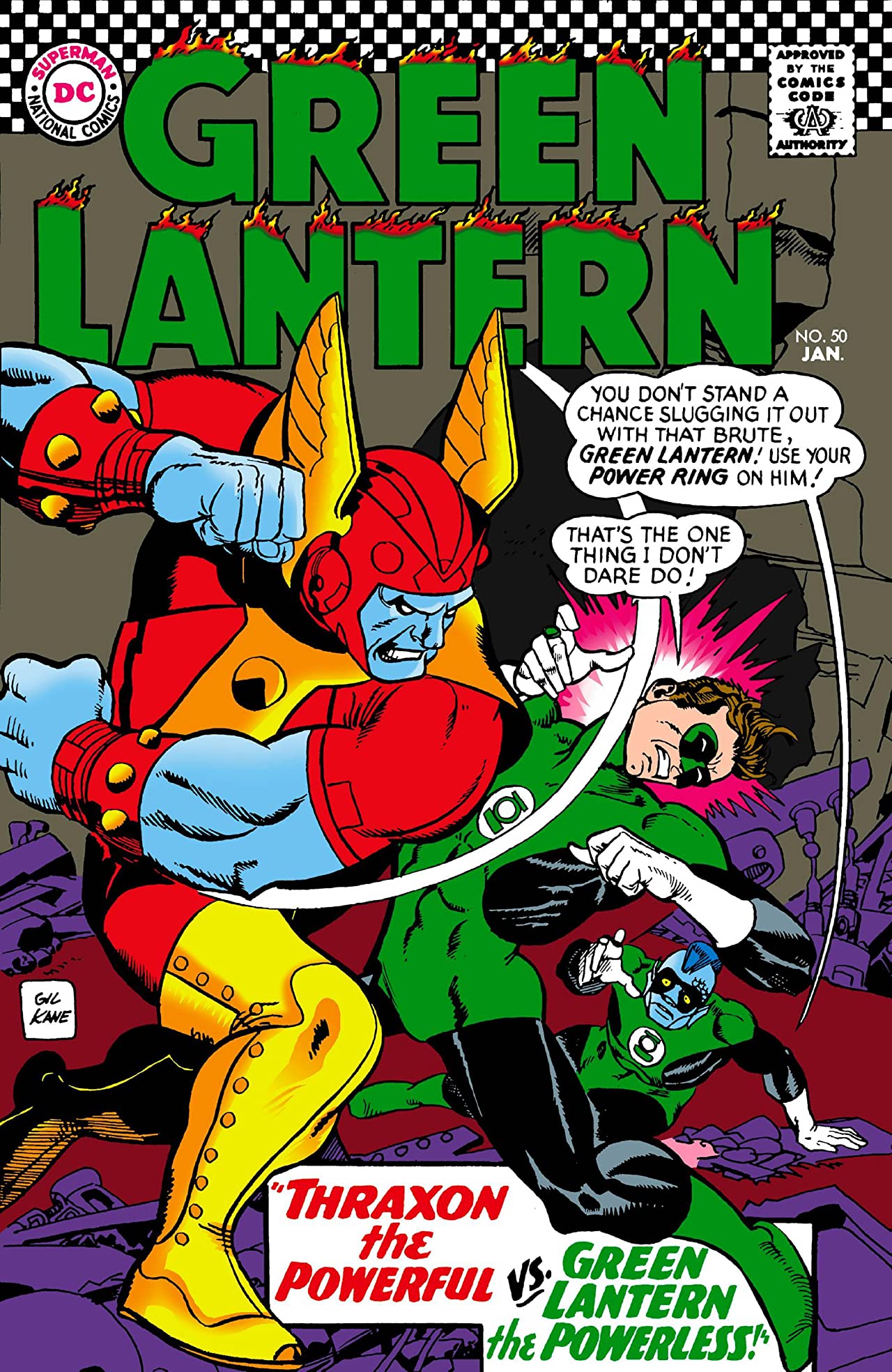 Green Lantern #50 cover