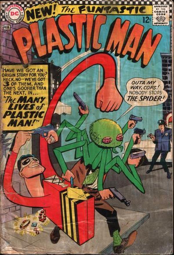 Plastic Man #2 cover