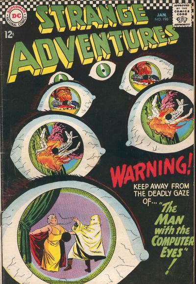 Strange Adventures #196 cover