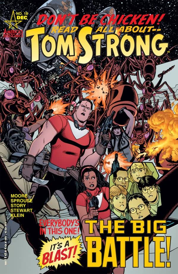 Tom Strong #18 cover