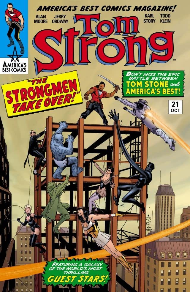 Tom Strong #21 cover