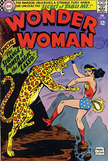 Wonder Woman #167 cover