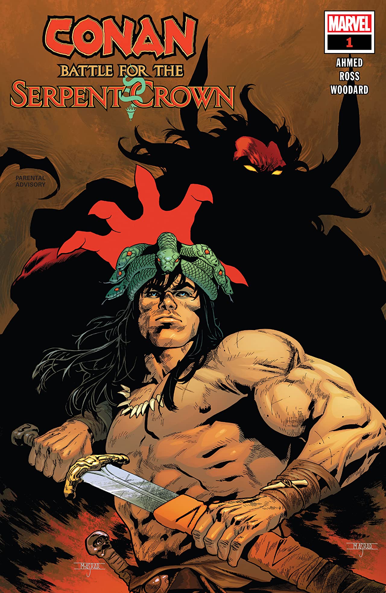 Conan: Battle for the Serpent Crown #1 cover