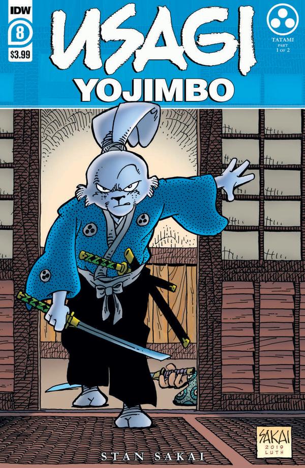 Usagi Yojimbo #8 cover