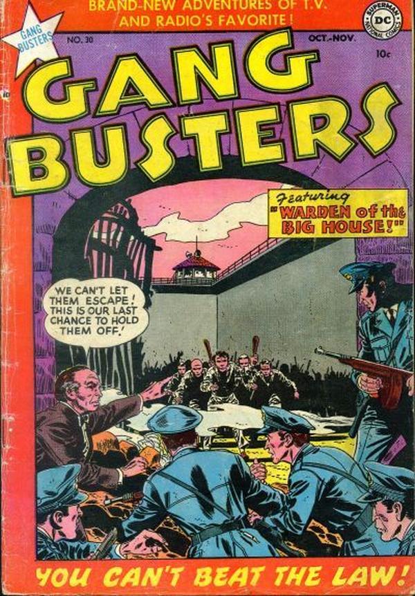 Gang Busters #30 cover