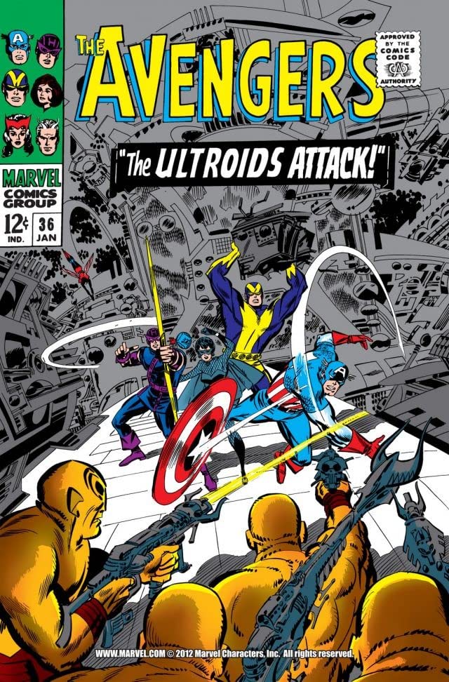 The Avengers #36 cover