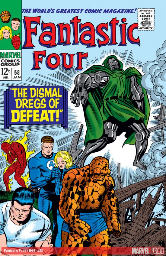 Fantastic Four #58 cover