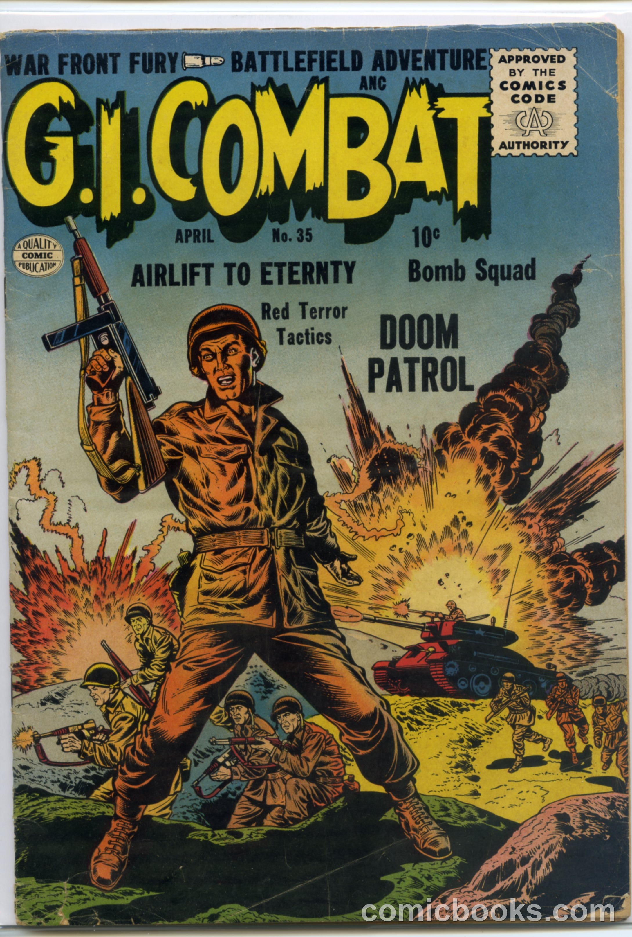 G.I. Combat #35 cover