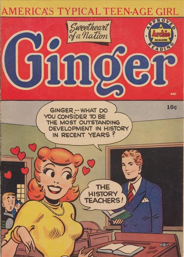 Ginger #1 cover