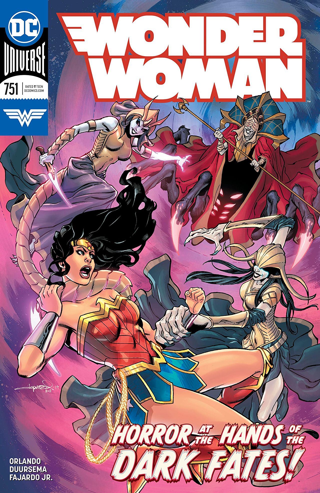 Wonder Woman #751 cover