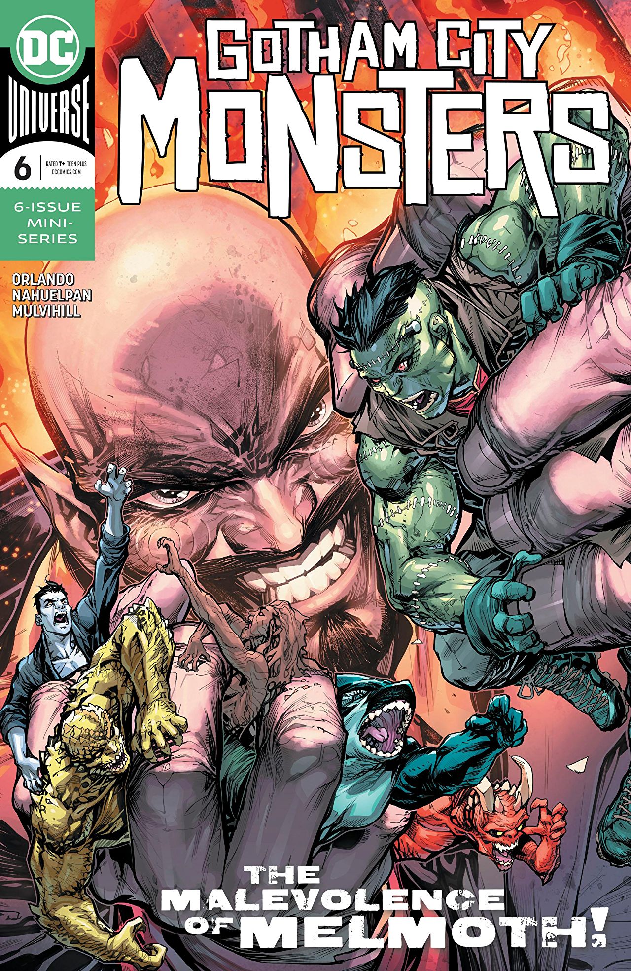 Gotham City Monsters #6 cover