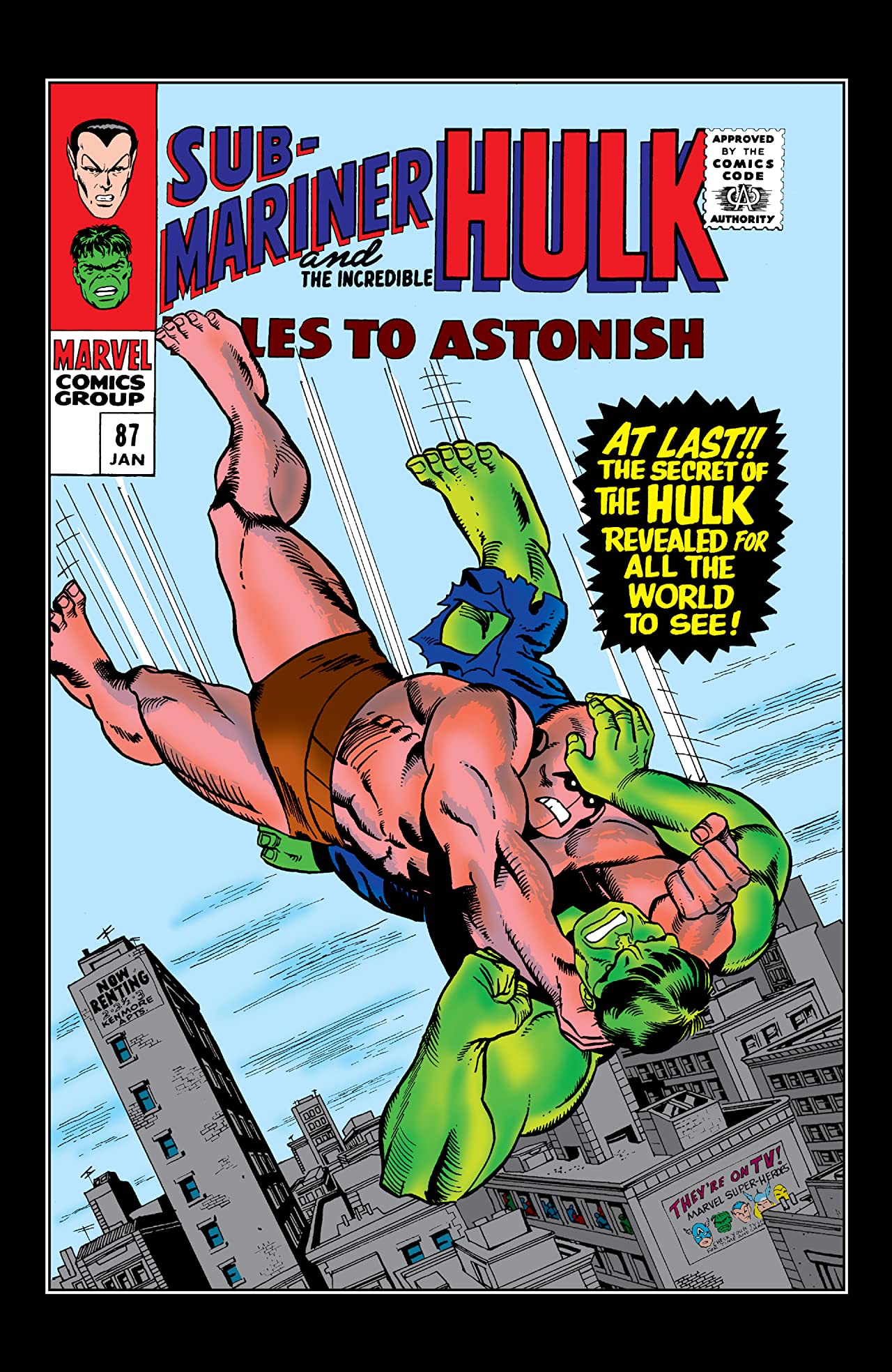 Tales to Astonish #87 cover