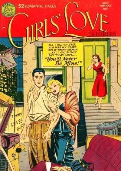 Girls' Love Stories #13 cover