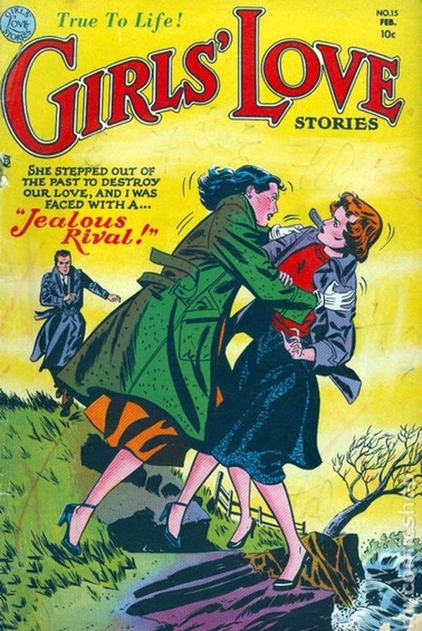 Girls' Love Stories #15 cover