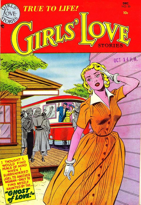 Girls' Love Stories #20 cover