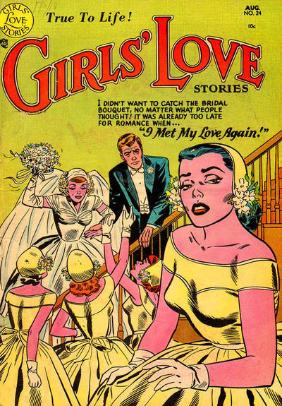 Girls' Love Stories #24 cover