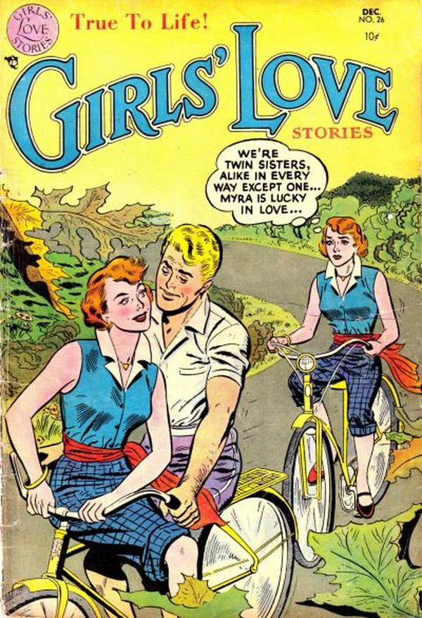 Girls' Love Stories #26 cover