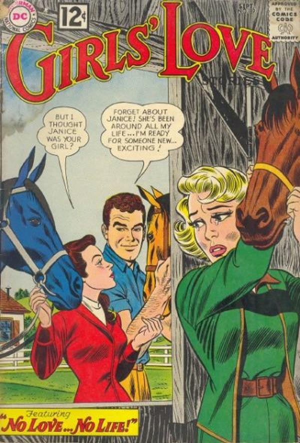 Girls' Love Stories #89 cover
