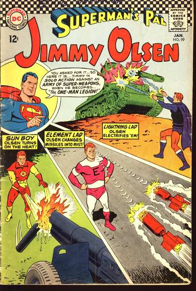 Superman's Pal, Jimmy Olsen #99 cover