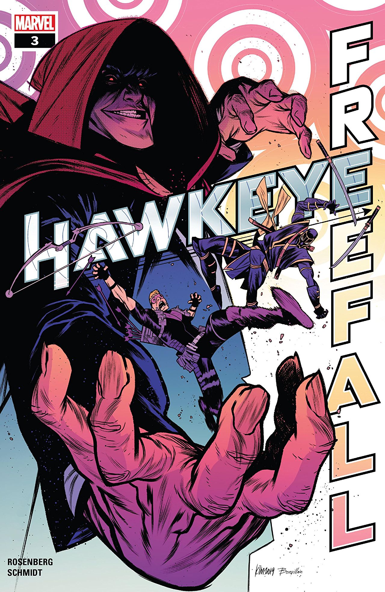 Hawkeye: Freefall #3 cover