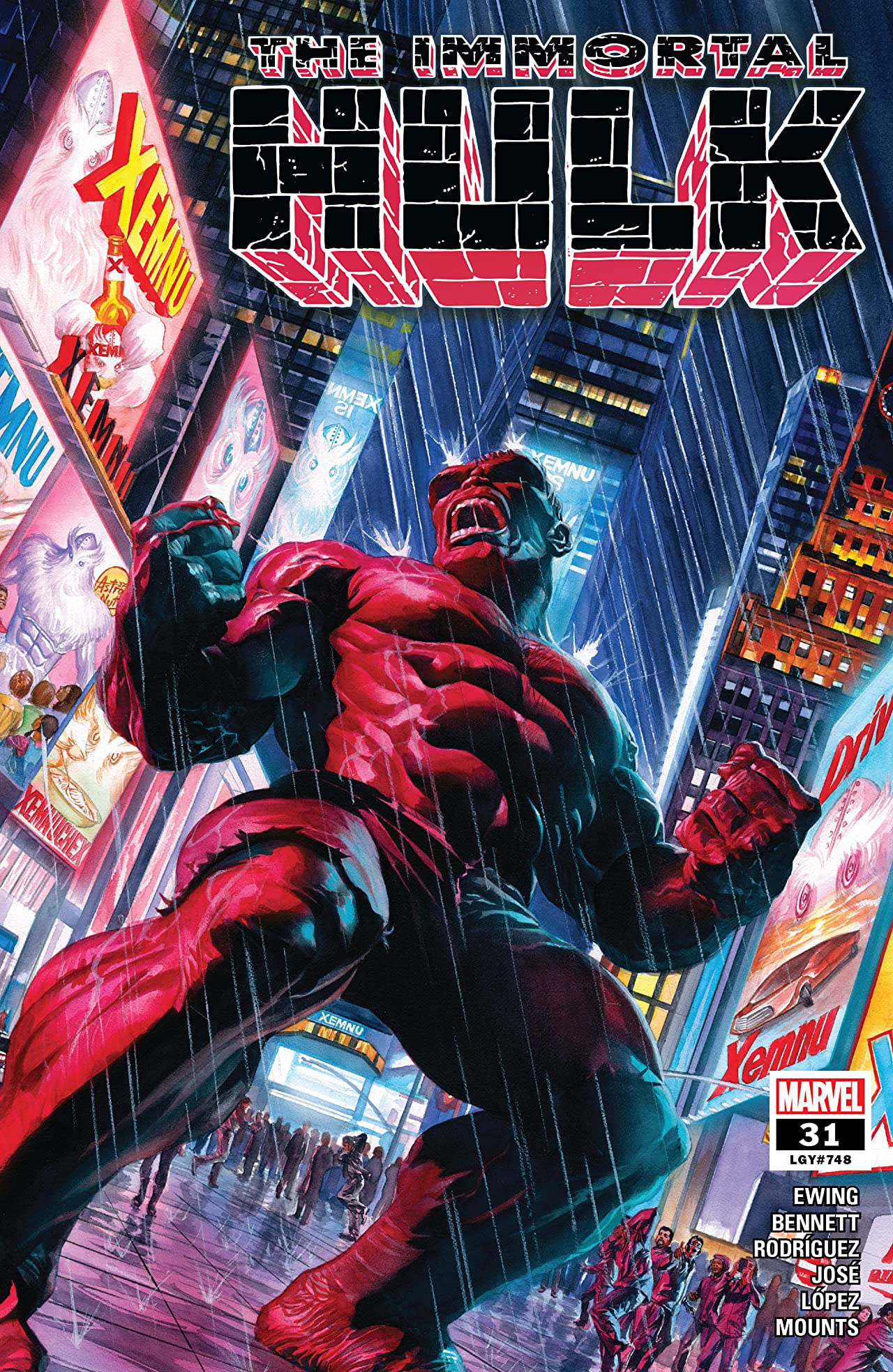Immortal Hulk #31 cover