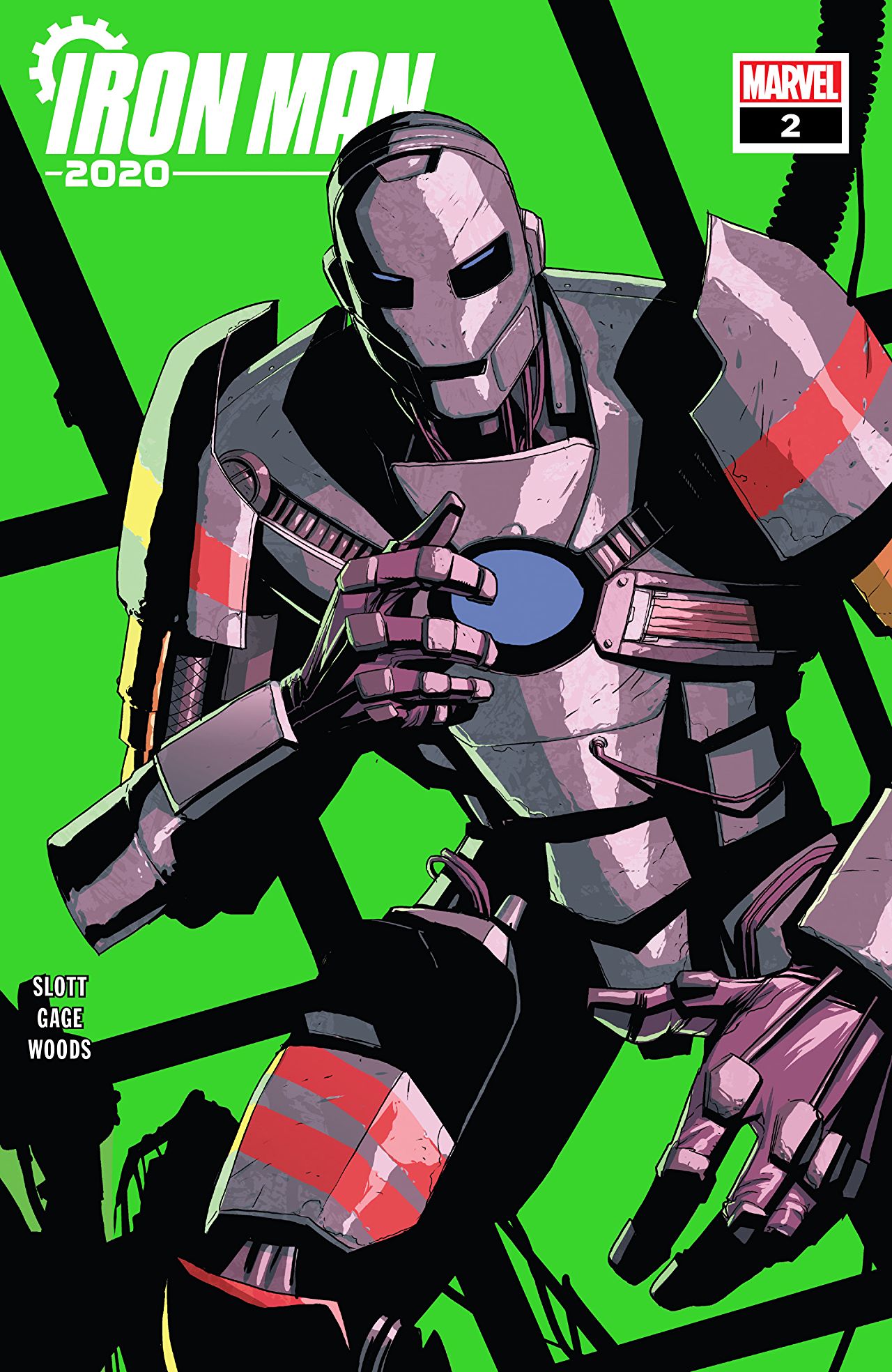 Iron Man 2020 #2 cover