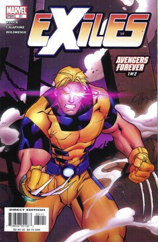 Exiles #31 cover