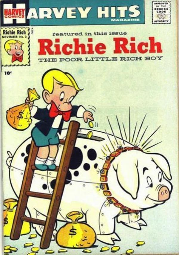 Harvey Hits #3 cover