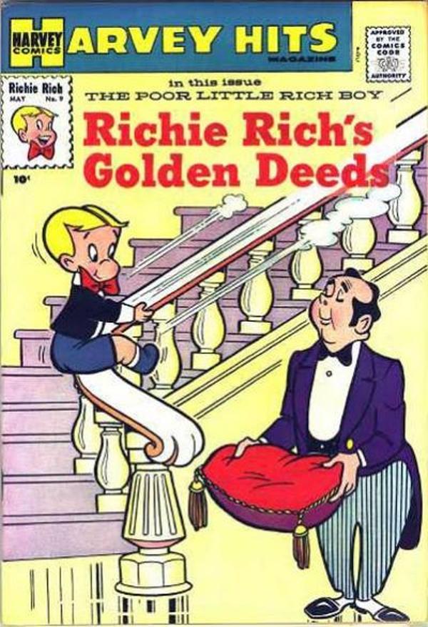 Harvey Hits #9 cover