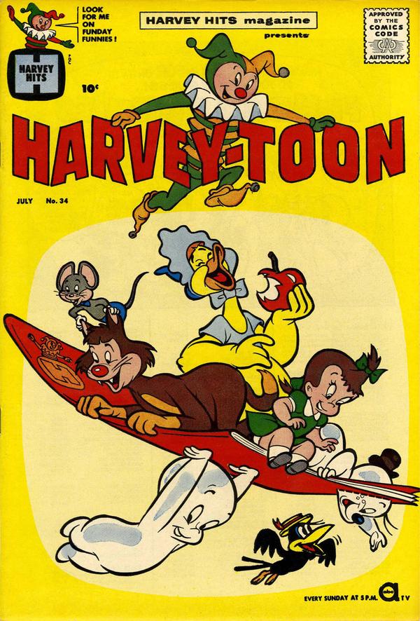 Harvey Hits #34 cover